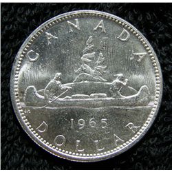 1965 Blunt 5 Canadian $1 UNC