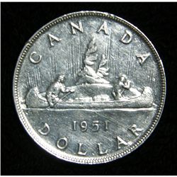 1951 Canadian $1