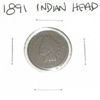 1891 INDIAN HEAD PENNY *NICE PENNY PLEASE LOOK AT PICTURE TO DETERMINE GRADE*!!