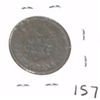 Image 2 : 1865 INDIAN HEAD PENNY RED BOOK VALUE IS $17.00 *RARE EARLY YEAR VERY GOOD GRADE*!!