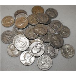 Lot Of  100 Washington Quarters
