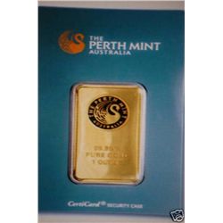 1oz Perth Bullion Bar.9999 Pure