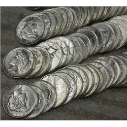 Lot Of 50 Peace Dollars- Circulated