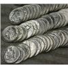 Image 1 : Lot Of 50 Peace Dollars- Circulated