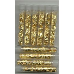 10 Gold Leaf Flake In Vial- Non Bullion