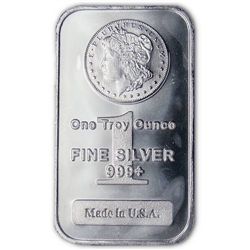 1oz Misc Silver Bullion Bar .999 Pure