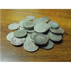 Lot Of 50 V Nickels