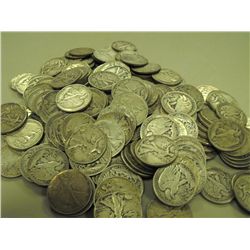 Lot Of 20 Walking Liberty Halves
