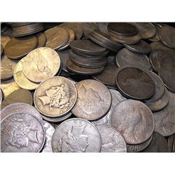 Lot Of 100 Peace Dollars
