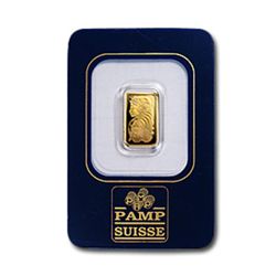 2.5 Gram Pamp Gold Bullion . 9999 Pure