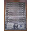 Image 1 : A Lot of 10 Silver Certificates