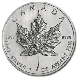 (1) Silver Maple Leaf