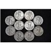 Image 1 : 10 Walking Liberty Halves