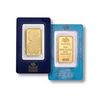 Image 1 : 1 oz Pamp Suisse Gold Ingot on Assay Card