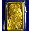 Image 1 : 1 oz Pamp Suisse Gold Ingot on Assay Card