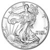 Image 1 : a 1 oz. Random Date UNC US Silver Eagle
