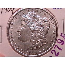 1904 Morgan Dollar AU55