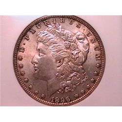 1896 Morgan Dollar MS63 NGC