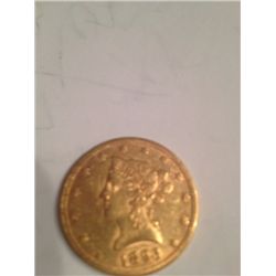 1893 $10 GOLD LIBERTY