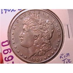 1902-S Morgan Dollar XF40