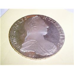 1780 M THERESIA LARGE SILVER AUSTRIAN COIN