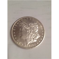 1882-CC BU MS-63 MORGAN SILVER DOLLAR