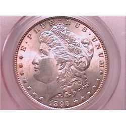 1896 Morgan Dollar MS63 PCGS