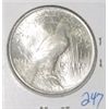 Image 2 : 1922 PEACE SILVER DOLLAR RED BOOK VALUE IS $200.00 *EXTREMELY RARE MS-65 HIGH GRADE*!!