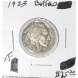 1923 BUFFALO NICKEL RED BOOK VALUE IS $25.00 *RARE EXTRA FINE GRADE*!!