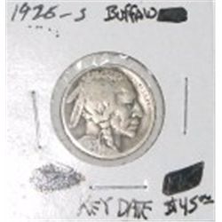 1920-S BUFFALO NICKEL RED BOOK VALUE IS $45.00 *RARE FINE GRADE* BUFFALO NICKEL CAME OUT OF SAFE!!