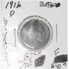 Image 1 : 1916-D BUFFALO NICKEL RED BOOK VALUE IS $40.00 *EXTREMELY RARE KEY DATE FINE GRADE* BUFF OUT OF SAFE