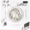 Image 1 : 1913 TYPE 2 BUFFALO NICKEL RED BOOK VALUE IS $20.00 RARE VERY FINE GRADE* BUFFALO NICKEL OUT OF SAFE