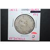 Image 1 : 1873 US Seated Liberty Half Dollar With Arrow; VF Details; EST. $70-80