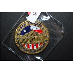 US Mail We Deliver Advertising Token; San Antonio Alamo Area Local; EST. $5-10