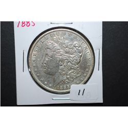 1885 US Silver Morgan $1; EST. $35-55