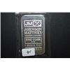 Image 1 : Johnson Matthey Silver Ingot; 999 Fine Silver 1 Oz.; EST. $40-60