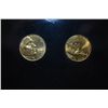 Image 2 : 2005 US Westward Journey Ocean In View Nickel Coin Set In Display Case; Gold Edition; EST. $2-5