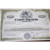 Image 1 : Union Pacific Corp. Stock Certificate Dated 1969; EST. $10-20