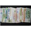 Image 2 : Foreign Bank Note; Various Dates, Conditions & Denominations; Lot of 40; EST. $60-90