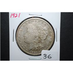 1921 US Silver Morgan $1; EST. $35-55