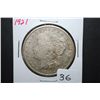 Image 1 : 1921 US Silver Morgan $1; EST. $35-55