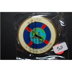 37 LRS In Cavda Venenvm Military Challenge Coin Commander's Coin For Excellence; EST. $5-10