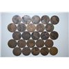 Image 2 : Great Britain One Penny Foreign Coin; Various Dates & Conditions; Lot of 25; EST. $15-25