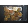Image 2 : World Coins & Tokens; Various Dates, Conditions & Denominations; Lot of 50; EST. $10-20