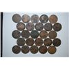Image 2 : Great Britain One Penny Foreign Coin; Various Dates & Conditions; Lot of 25; EST. $15-25