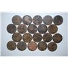 Image 1 : Great Britain One Penny Foreign Coin; Various Dates & Conditions; Lot of 20; EST. $15-25