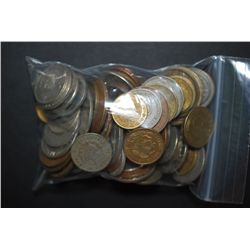 World Coins & Tokens; Various Dates, Conditions & Denominations; Lot of 100; EST. $20-30