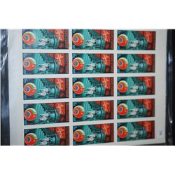 1979 CCCP/USSR Postal Stamp Sheet; Lot of 15 Stamps; EST. $10-20