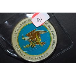 Tyndall AFB Florida 325th Aerospace Medicine Squadron Military Challenge Coin; EST. $5-10