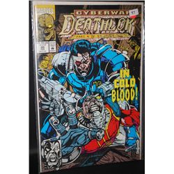 1993 Marvel Comics Cyberwar Deathlok In Cold Blood! Part 4 Of 5 Edition; EST. $5-10